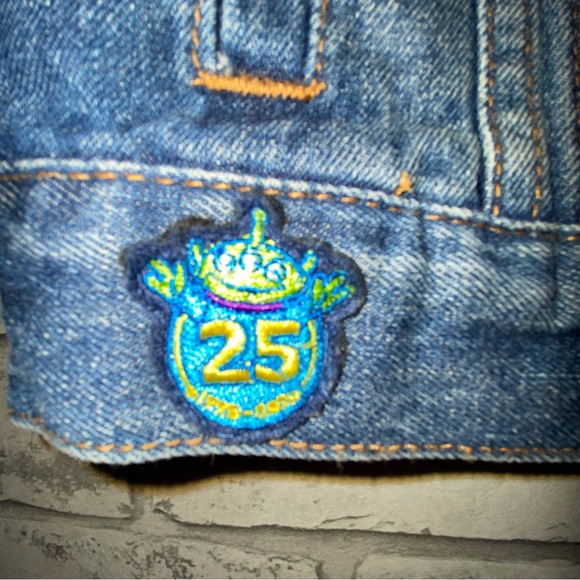 Disney Store Toy Story Jean Jacket Size 3 - Picture 4 of 7